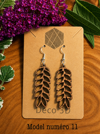 Boucles d'oreilles Éclat Botanique