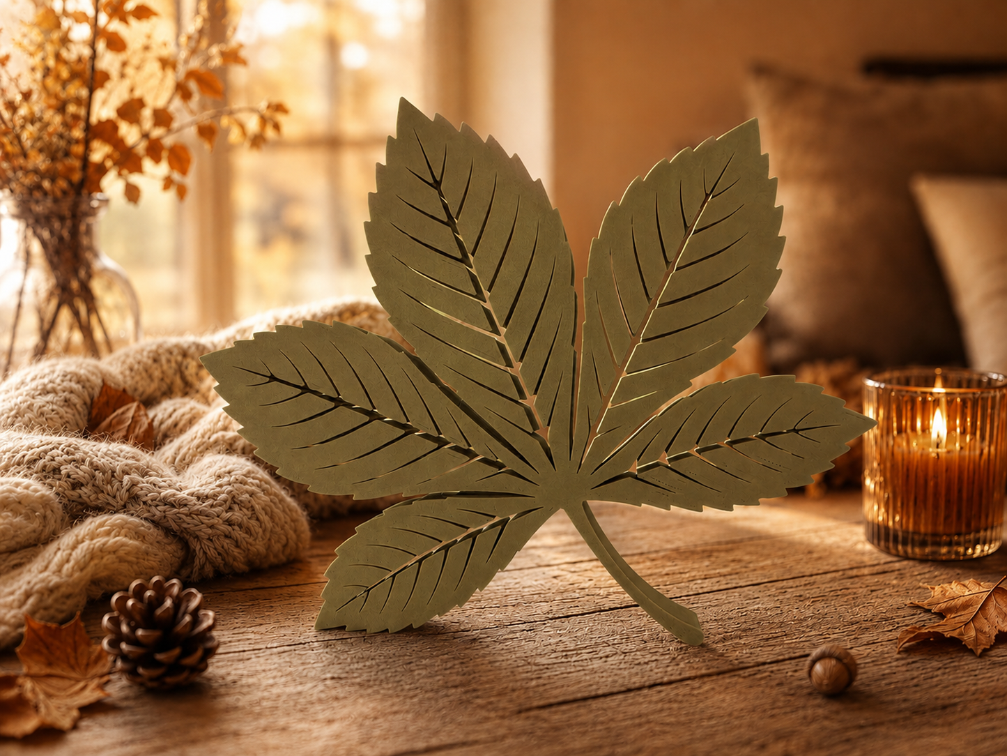 Feuille décorative