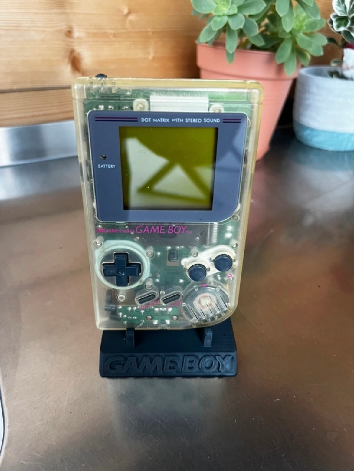 Présentoir GameBoy mono couleur