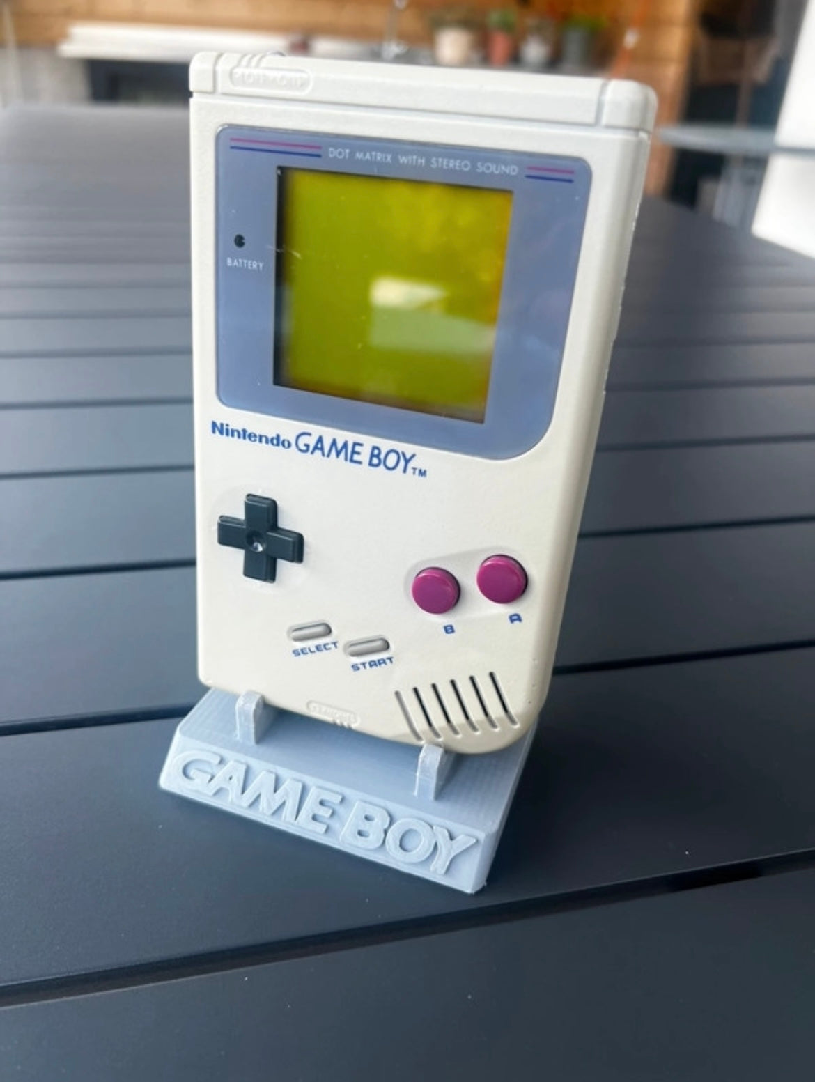 Présentoir GameBoy mono couleur